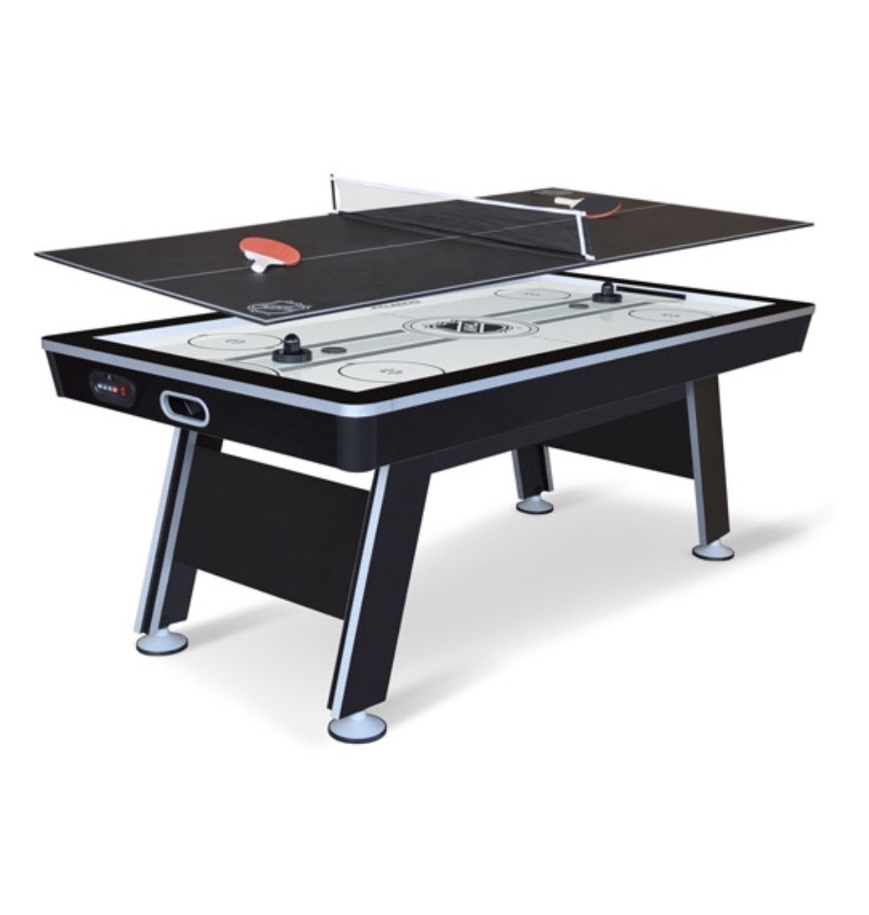 NHL 80 inch Air Powered Hover Hockey Table with Bonus Table Tennis Top New In Box
