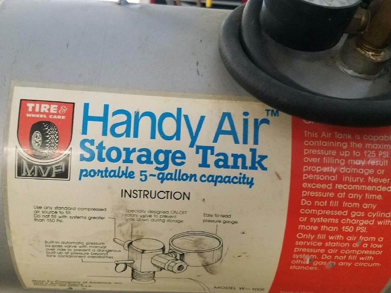 Handy Air Tank