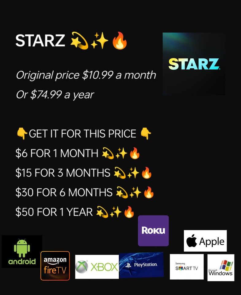 STARZ 💫✨🔥