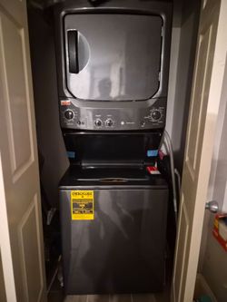Stackable washer and dryer