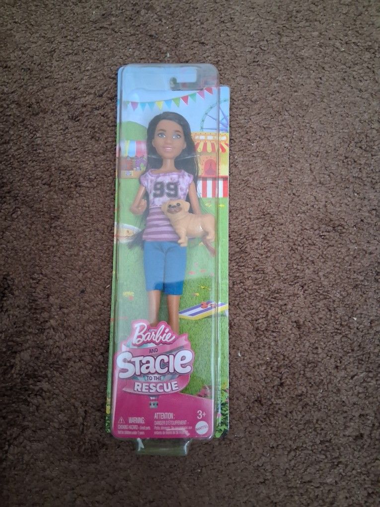 NEW BARBIE AND STACIE TO THE RESCUE LIGAYA DOLL WITH PET DOG