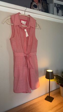 Anthropology coral summer Short set n