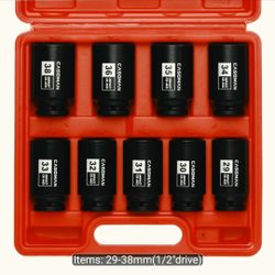 IMPACT SOCKET SET DRIVE 1/2