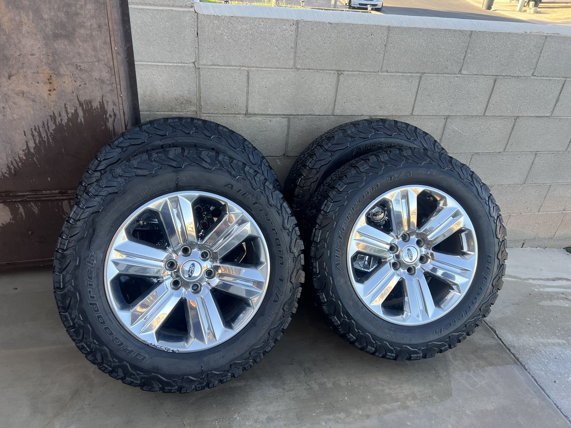 Ford F150 Wheel And Tires Size 20 Bfg Tires