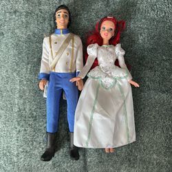 DISNEY (Barbie) • The Little Mermaid “Ariel & Prince Eric” Dolls