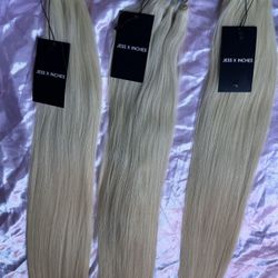 Premium blonde Straight 613 bundles