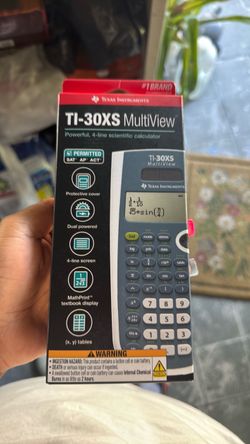 TI-30XS MultiView calculator