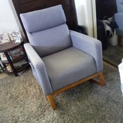 Grey Rocker Chair