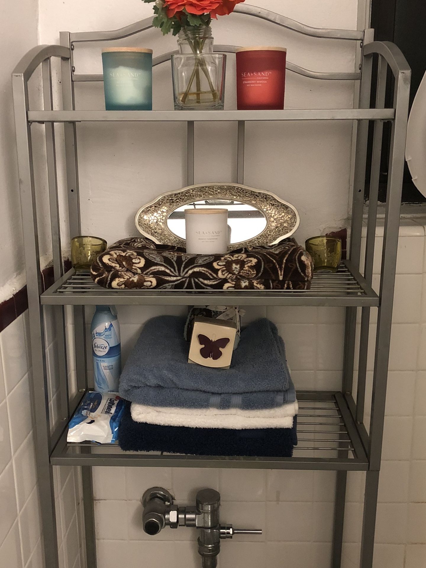 Over The Toilet Storage Shelf