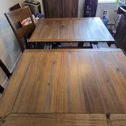 Dinner room set 7 pieces (extendable table)