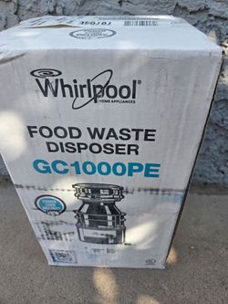 New garbage disposal 1/3
