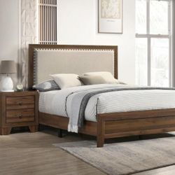 Rustic Queen Bed $299 Or 4 Pc Queen Bed, Dresser, Mirror, Nightstand &499 (Mattress Sold Separately)