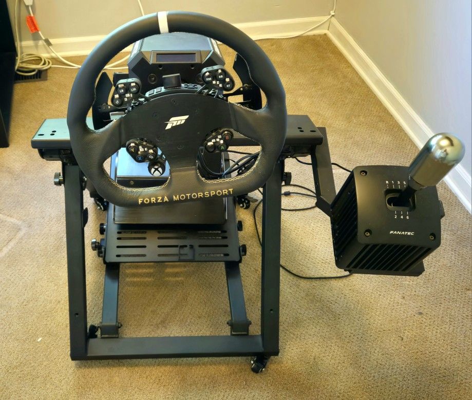 Fanatec DD1 Podium PC Xbox Direct Drive Racing Wheel with Next Level Racing stand