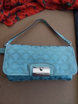 Coach Signature Canvas Bag