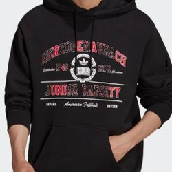 Adidas men luxe college hoody***NEW* Size XL