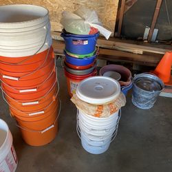 Buckets, Various Sizes