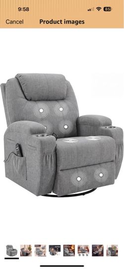Brand new recliner with massage