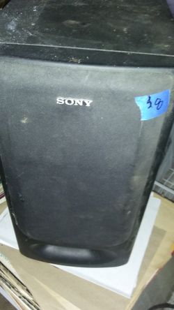 Sony speaker