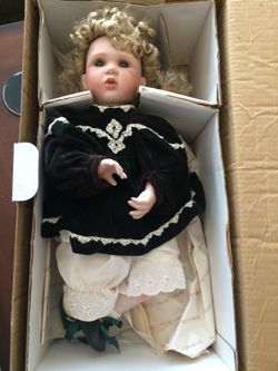 19in Connie Walser Derek Porcelain Doll- Hope
