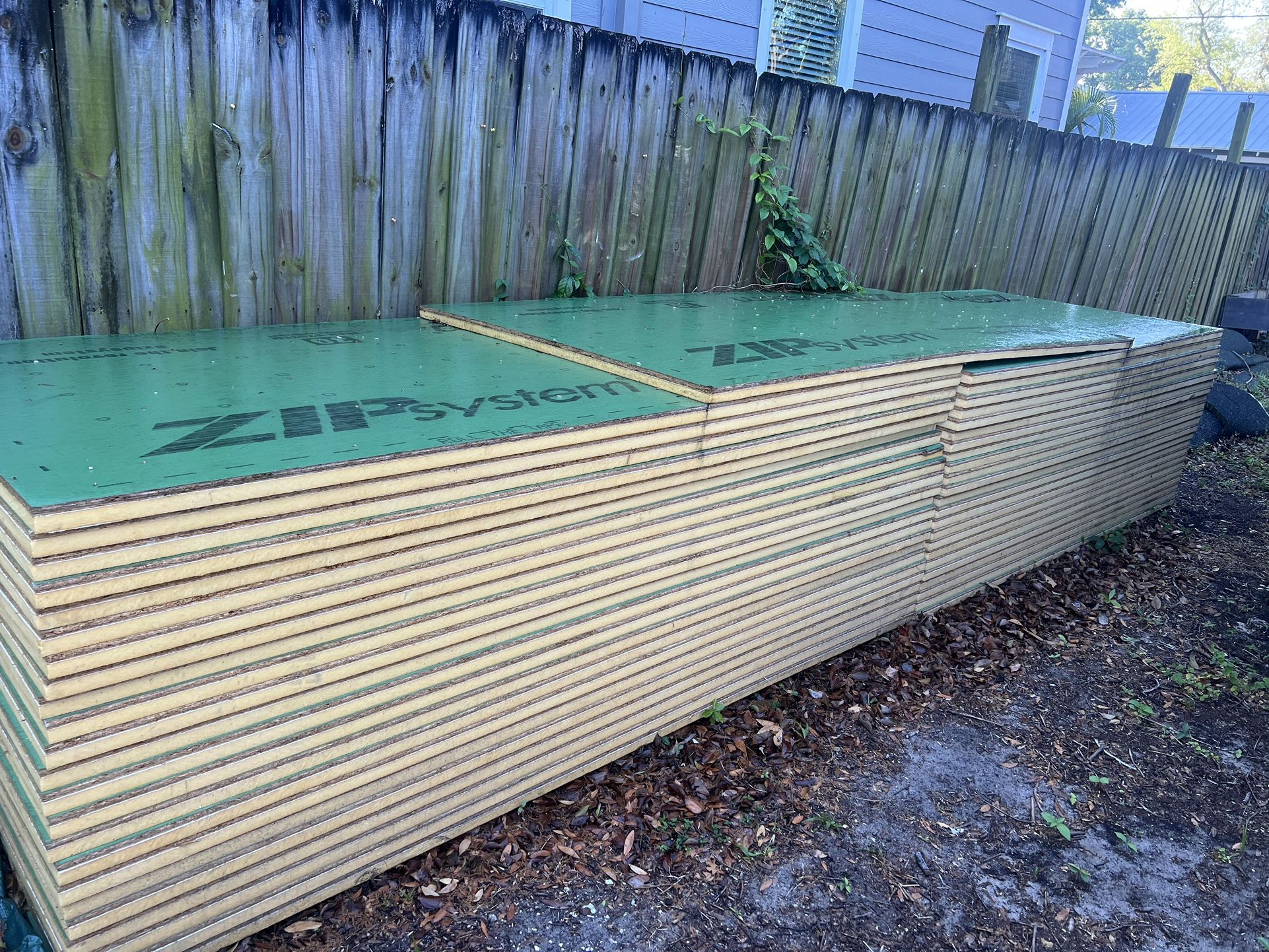 1-7/16” Thick Insulated Zip System Panels 4’x8’. for Sale in Tampa, FL ...