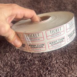Roll Of Raffle Tickets