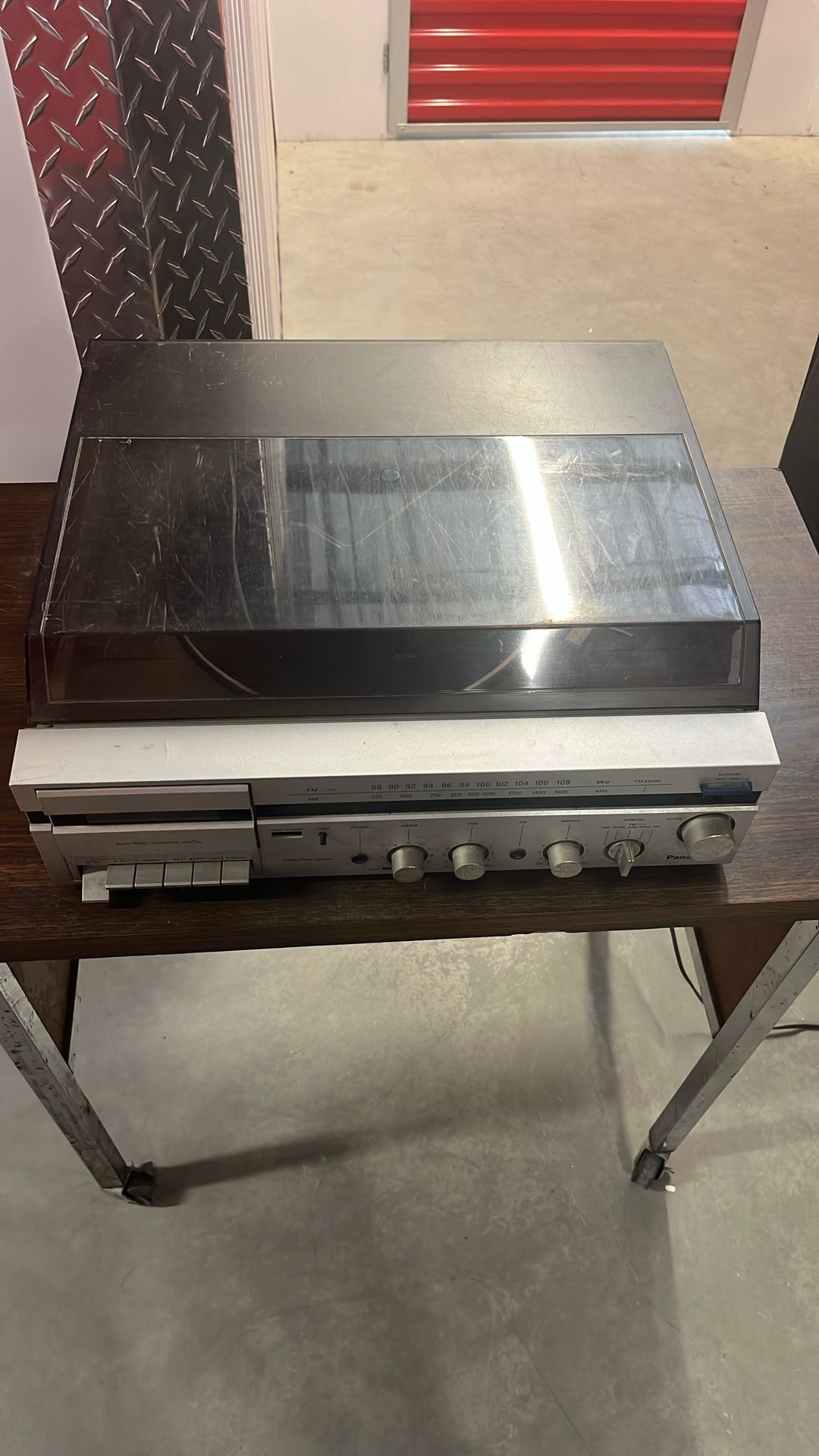 Panasonic Turntable (tested Not Working) Parts Only