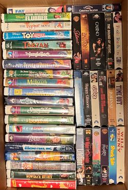 NEW Titles ADDED! 1,520 VHS Movies and Box Sets, Sold Individually For Your Collection