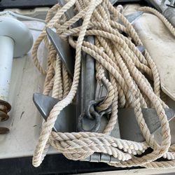Boat Anchor/ropes/bowie/etc