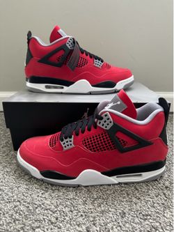 Air Jordan 4 Retro Toro Bravo Fire Red 2026 Men’s Size 11 (SKU: FQ8138-600)