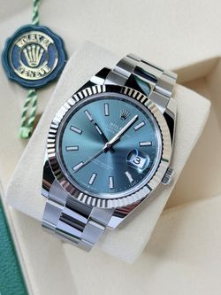 New Rolex Datejust w/ Mint Green Dial
