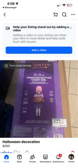 Halloween decoration 5.5 animation rotten candy girl