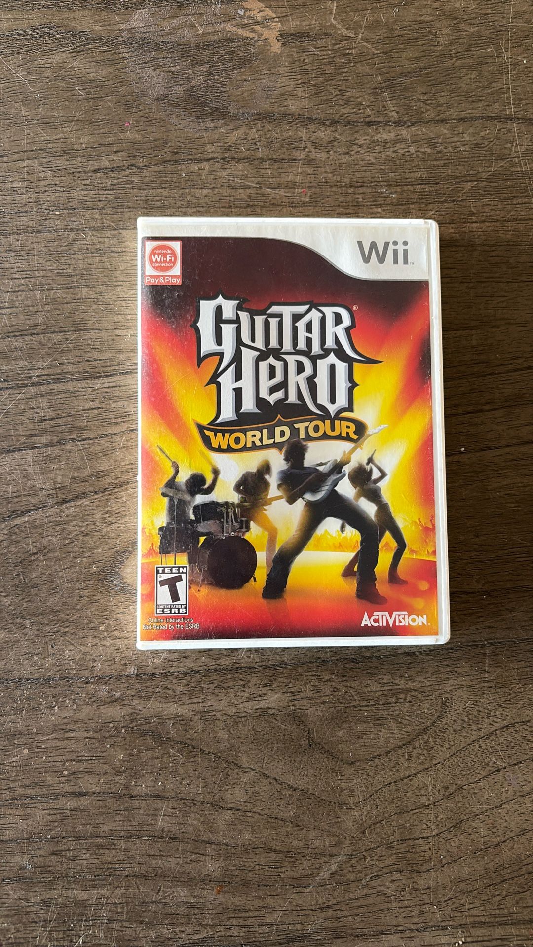(WII) Guitar Hero: World Tour CIB *Read Description