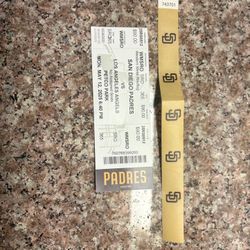 PADRES TICKET!!! Mon. May 12th 