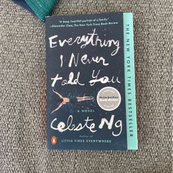 Everything I Never Told You Book 
