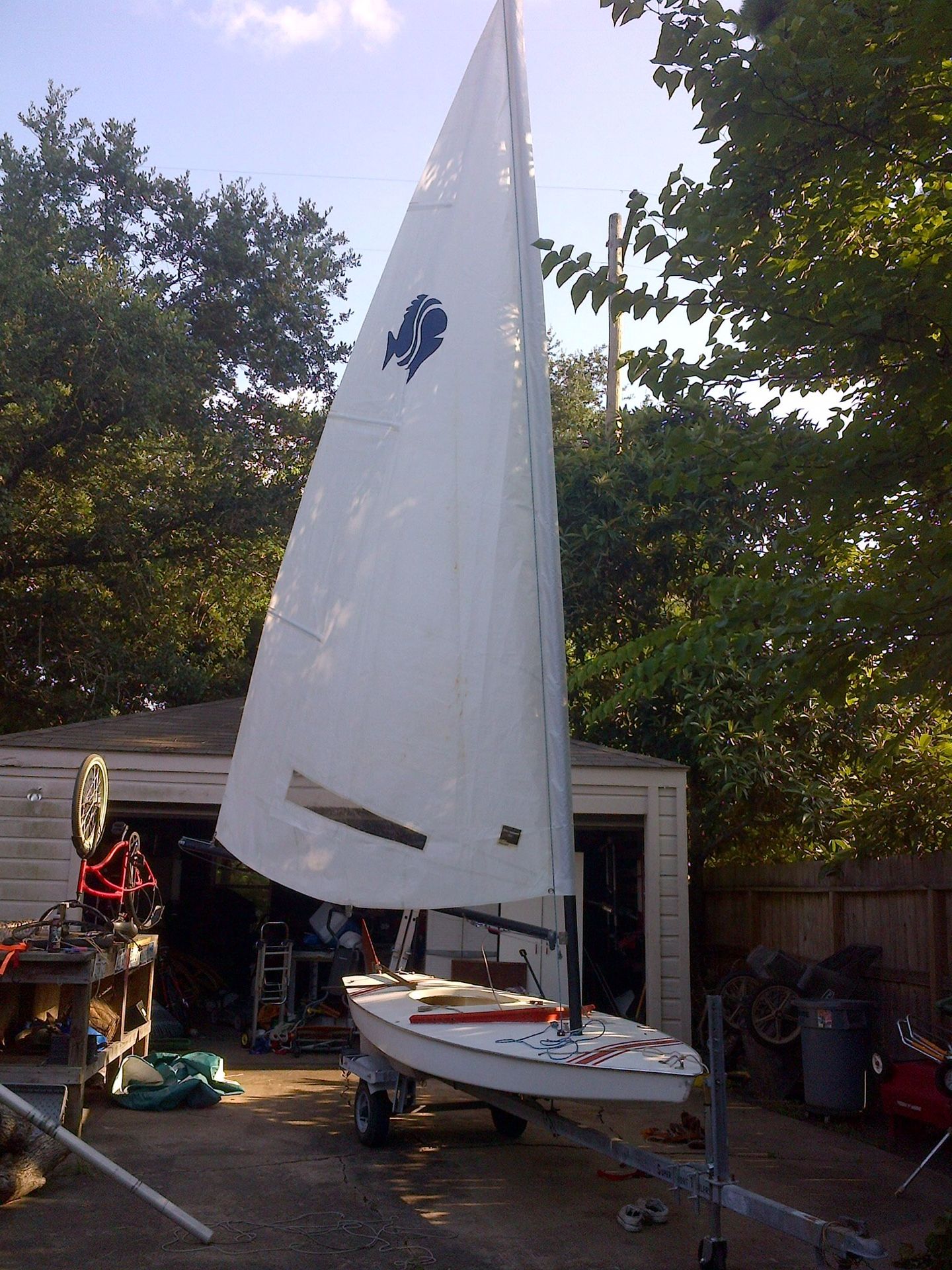 Super Sunfish Sailboat