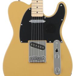 Squier Affinity Series Telecaster Electric Guitar - Butterscotch Blonde with Maple Fingerboard