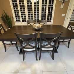 Living Spaces Dining Table And Chairs