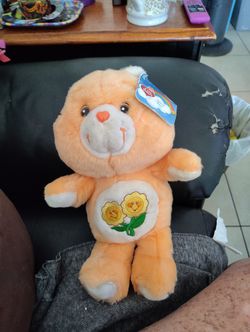 A Big Care Bear That Is In Very Good Condition
