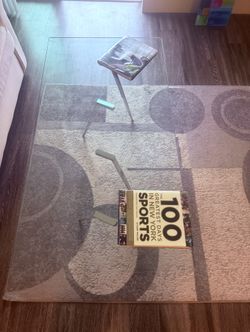 Modern Contemporary Glass Coffee Table For Family Or Living Room