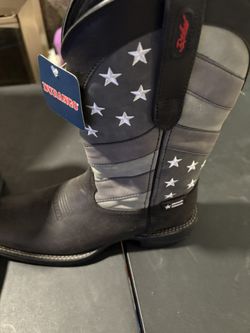 US Flag Durango Cowboy Boots from Boot Barn. New.  Sz. 9.         