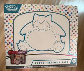 Scarlet & Violet—151 Elite Trainer Box.