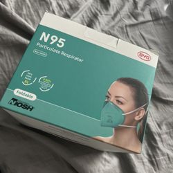 BYD N95 Mask Box Of 20, NIOSH Certified,Each Individually Packed, Box Unopened