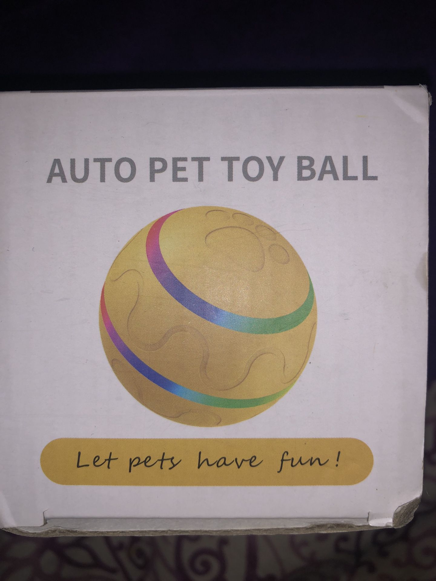 Auto Pet Toy Ball