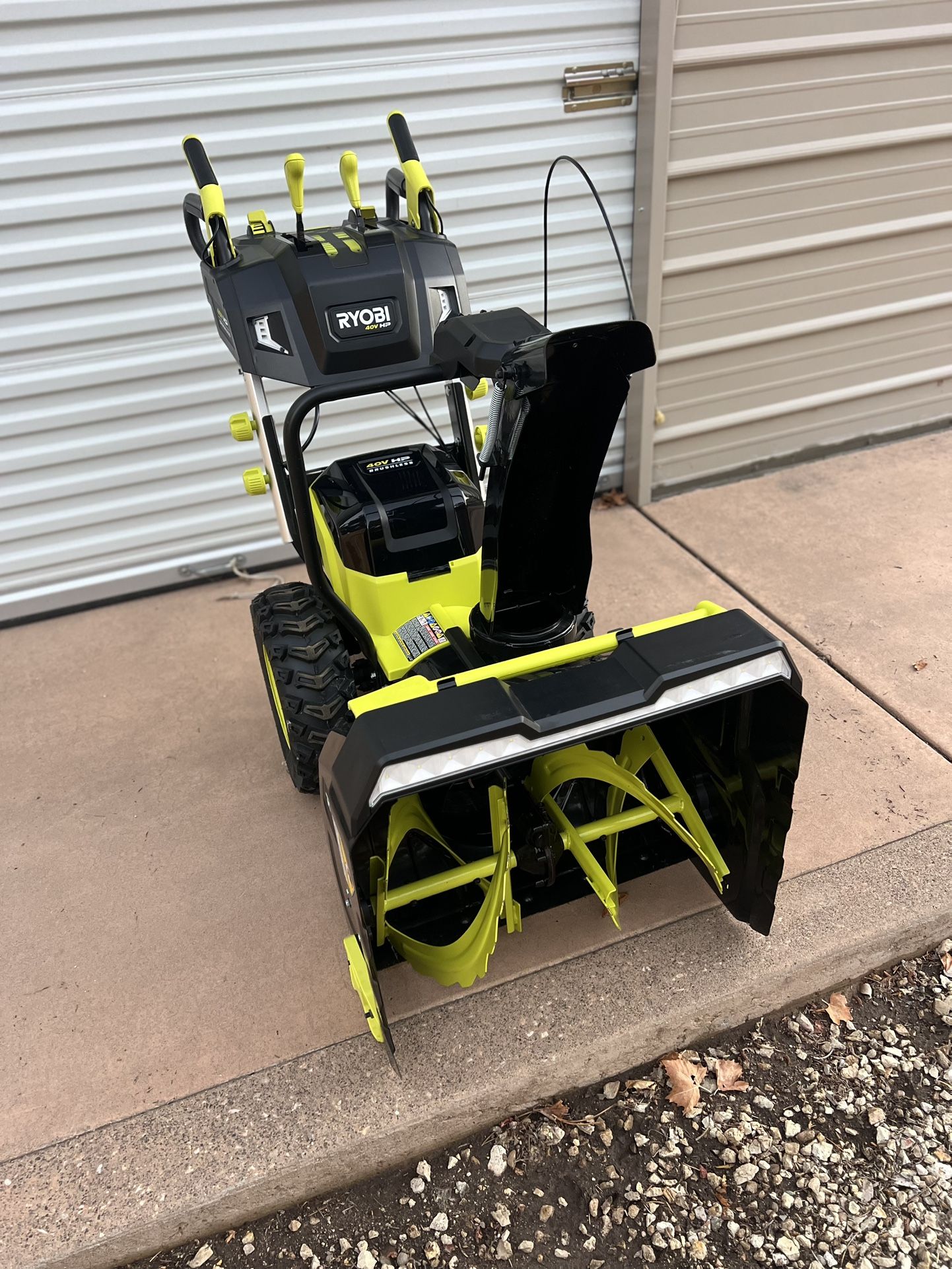 Ryobe Brushless Snow Blower