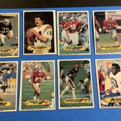 1983 Topps Football Stickers - Lot Of 23