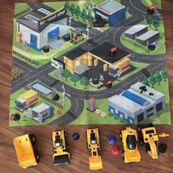Construction Vehicles/ Road Map