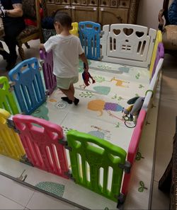 Kids Play Mat And Fense