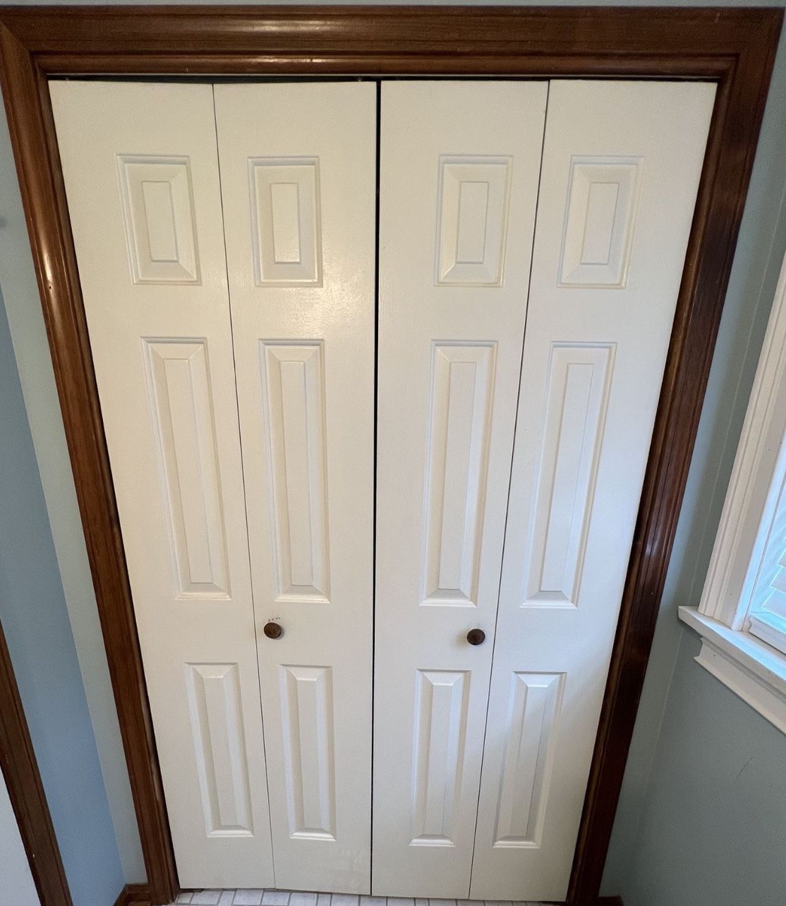 2ft Solid Panel Door With Jam Solid Bifold Door
