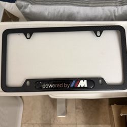 Carbon Fiber BMW M Series License Plate Holder