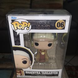 Funko Pop! House Of Dragon - Rhaenyra Targaryen (Young) #06 NM w Case 